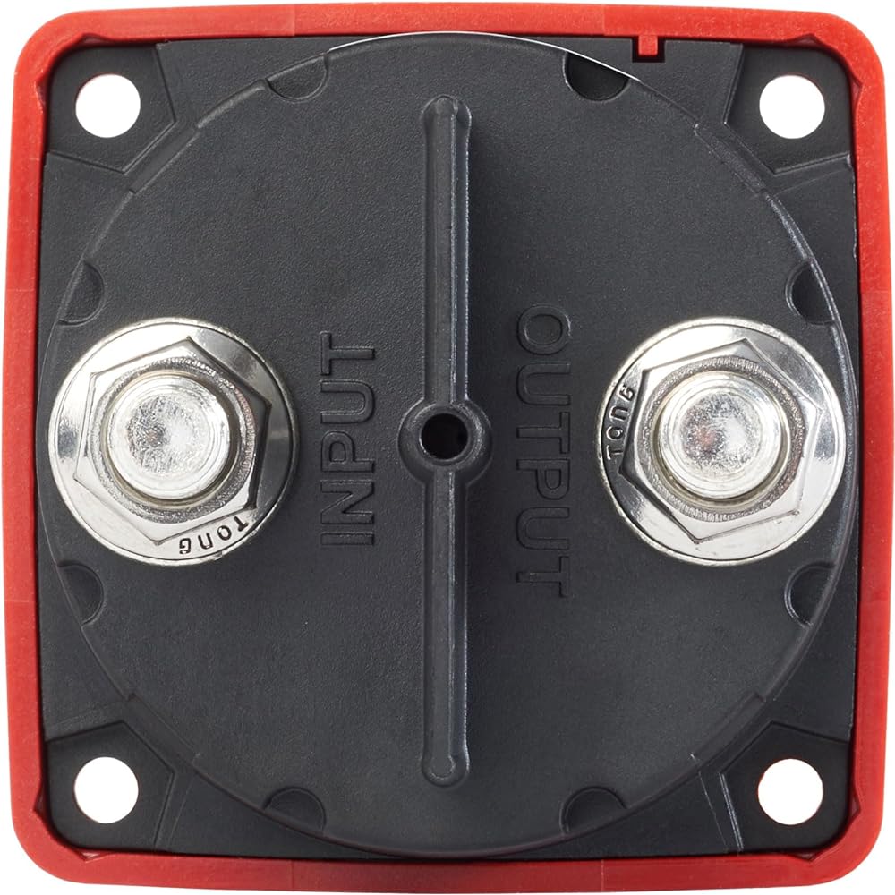 BLUE SEA Battery Switch MINI Knob Type Ship 6006