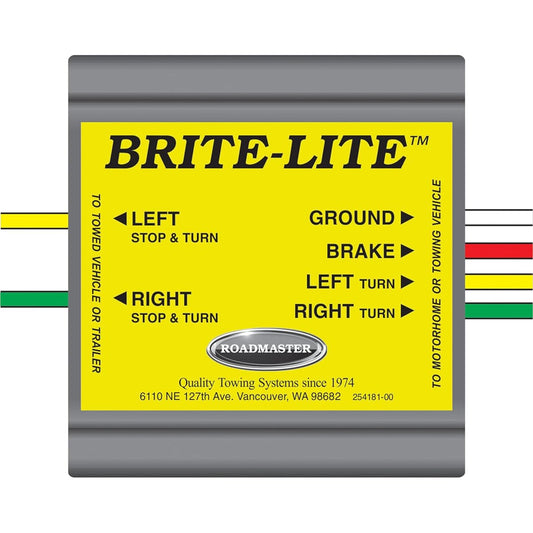 Roadmaster 732 Brite-Lite 3-TO-2 wiring converter