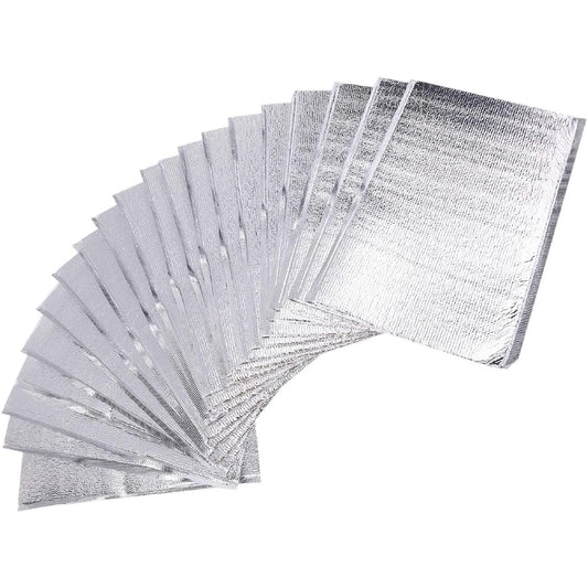 HWT Hiro World Trade Insulated Bag, Insulated Bag, Thermal Cooler Bag, No Handle, Refrigerated, Frozen, Take-out, Commercial Use (30 x 40cm, 20 pieces)