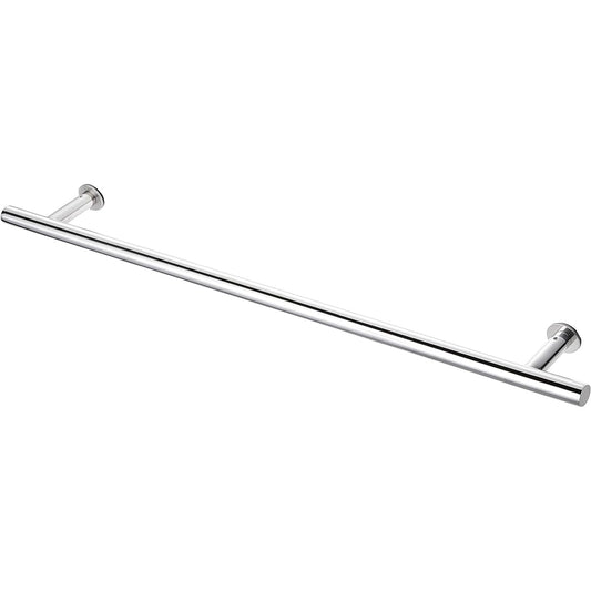 SANEI Towel Rack Length 450mm Silver Stainless Steel Polished Finish Washroom Toilet with Screws W5718-450-C