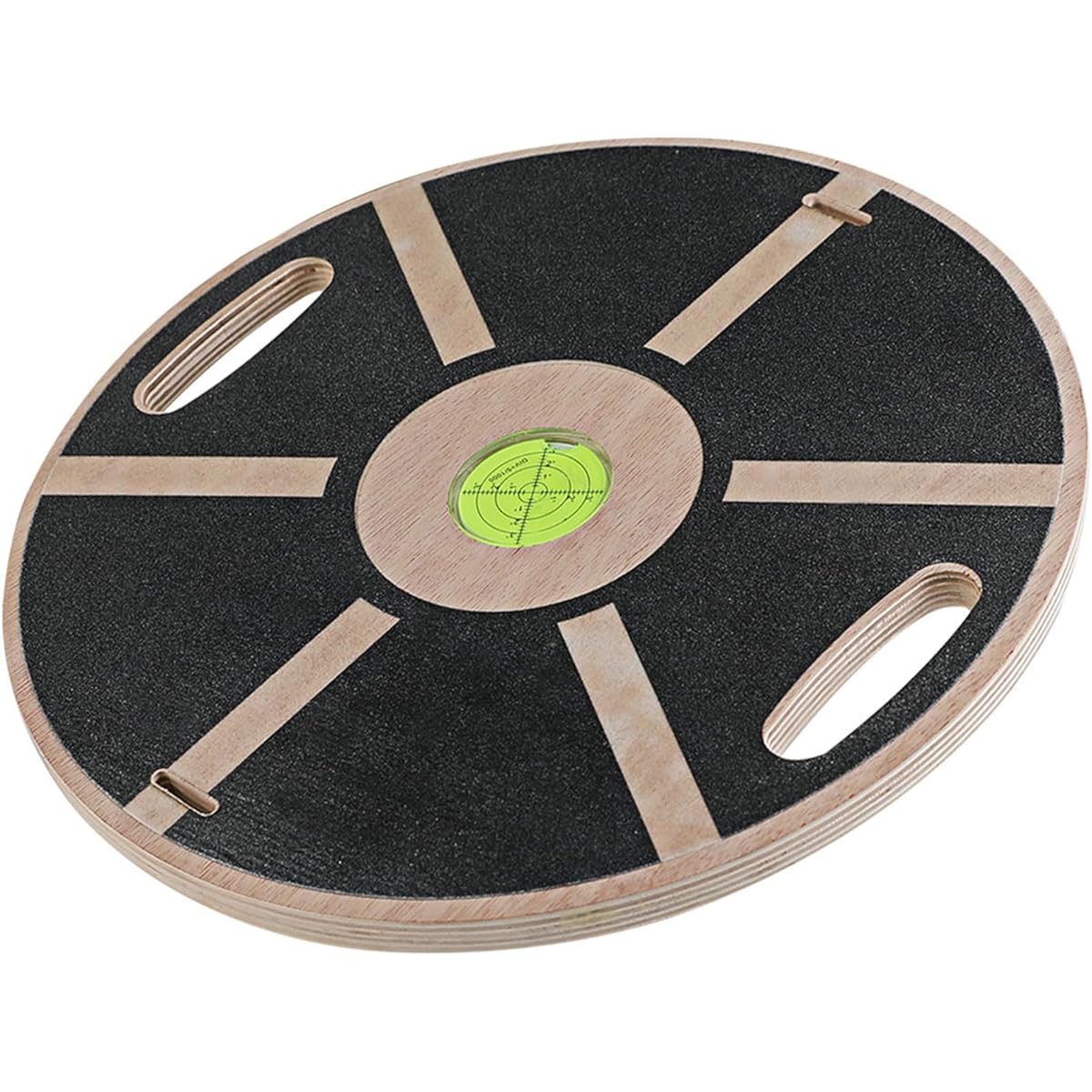 Acrobalance Balance Disc, Balance Board, Training, Core Training, Wooden, Fitness, Exercise, Core Muscle, Strengthens Inner Muscles, Easy to Carry, Handle, For Children to the Elderly, Sturdy, Injury Prevention, Non-Slip, Home, Office, Chair, Diameter 39