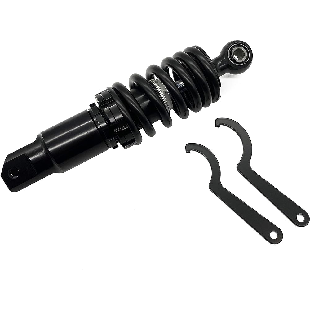 [x-cars] ZOOMER AF58 Rear Shock Rear Suspension Rear Suspension Lowdown 225-245mm Vehicle Height Adjustment (Silver)