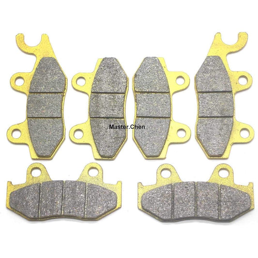 Master Chen Front Rear Brake Pad Brake for Yamaha Raptor 700 YFM700 YFM700R 2013 2014 2015 2016 2017 2018 2019 2020 FA165 FA135 FA323 MC0481