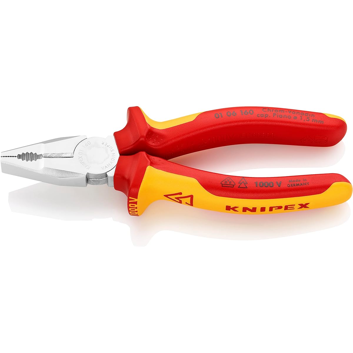 KNIPEX 0106-160 Insulated pliers 1000V
