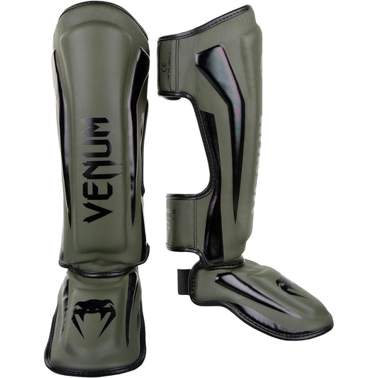 VENUM Stand Up Shin Guard Elite - Elite (Khaki/Black)