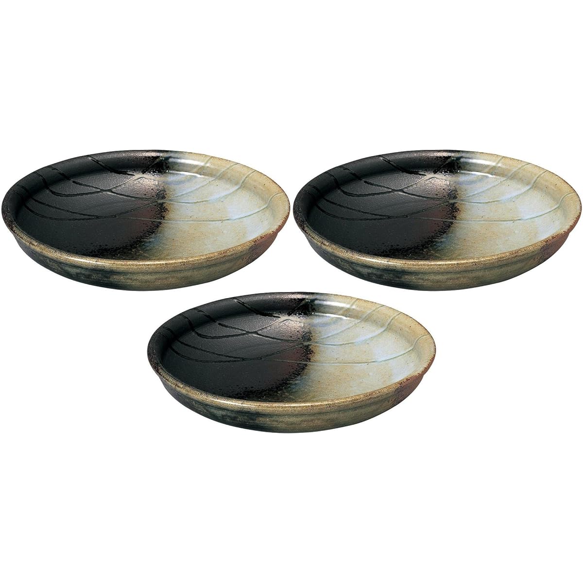 Set of 3 Musashino large bowl [29 x 7cm] [Large bowl]