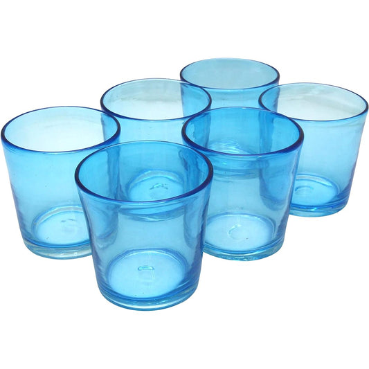 New [Commercial use set] Instagrammable Ryukyu style handmade rocks glass (large) water set of 6