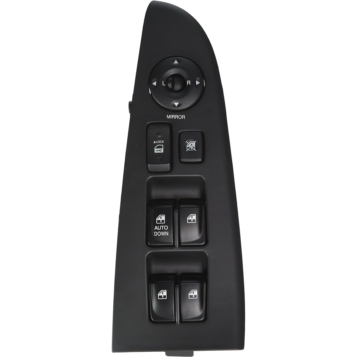 Genuine HYUNDAI 93570-2H110-7U Power window main switch semester.