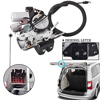 Real Lift Gate Latch Actuator Motor DODGE GRAND CARAVAN 2008-16 Chrysler Jeep replacement tail gate lock actuator 4589581AA