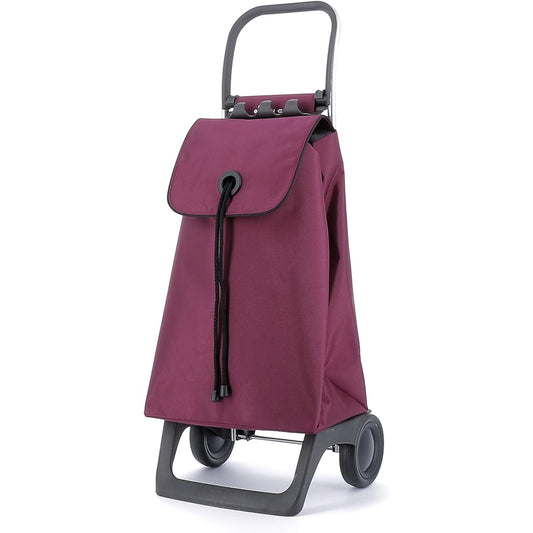 Rolser Shopping Cart Baby Joy Color MF Burgundy 36L RS-101C Japanese Original Frame Quiet Light Smooth Levels Made in Spain