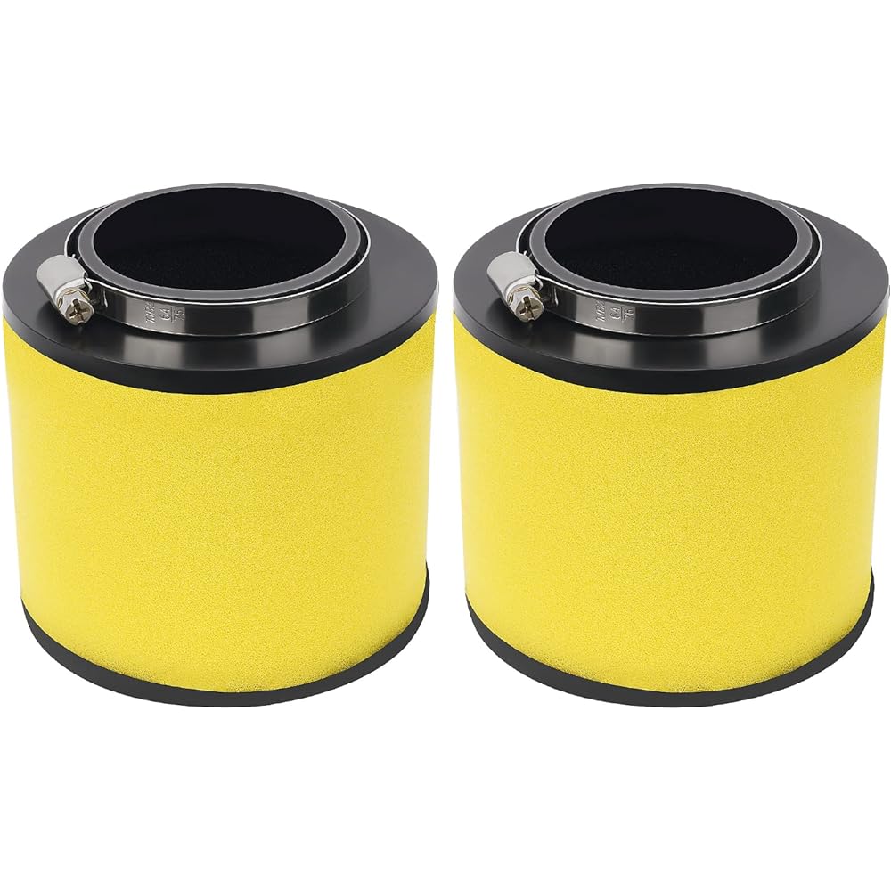 MOTOYUN 17254-HC5-900 Air Filter Honda TRX300 TRX300FW TRX400FW TRX450S TRX450ES TRX450FE TRX450FM Cleaner (2 pieces)