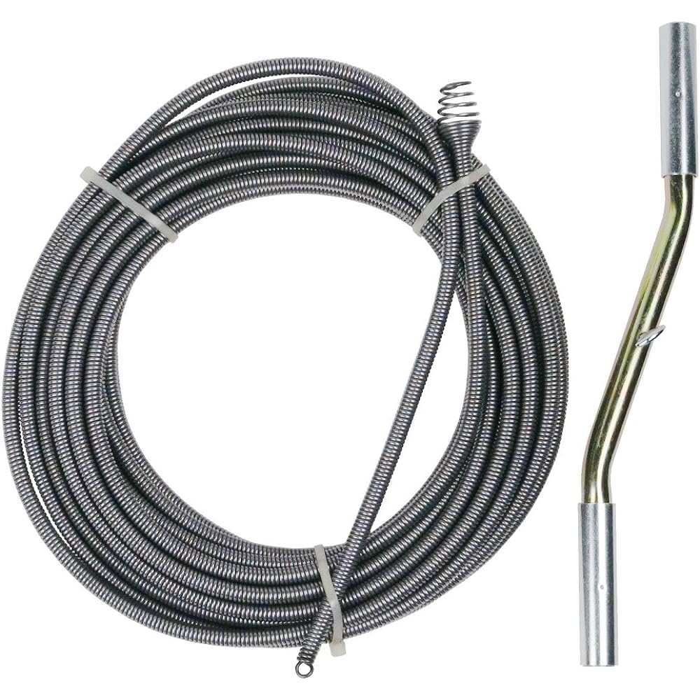 Kakudai Pipe Cleaner for Drain Cleaning Length 15m 605-010-15