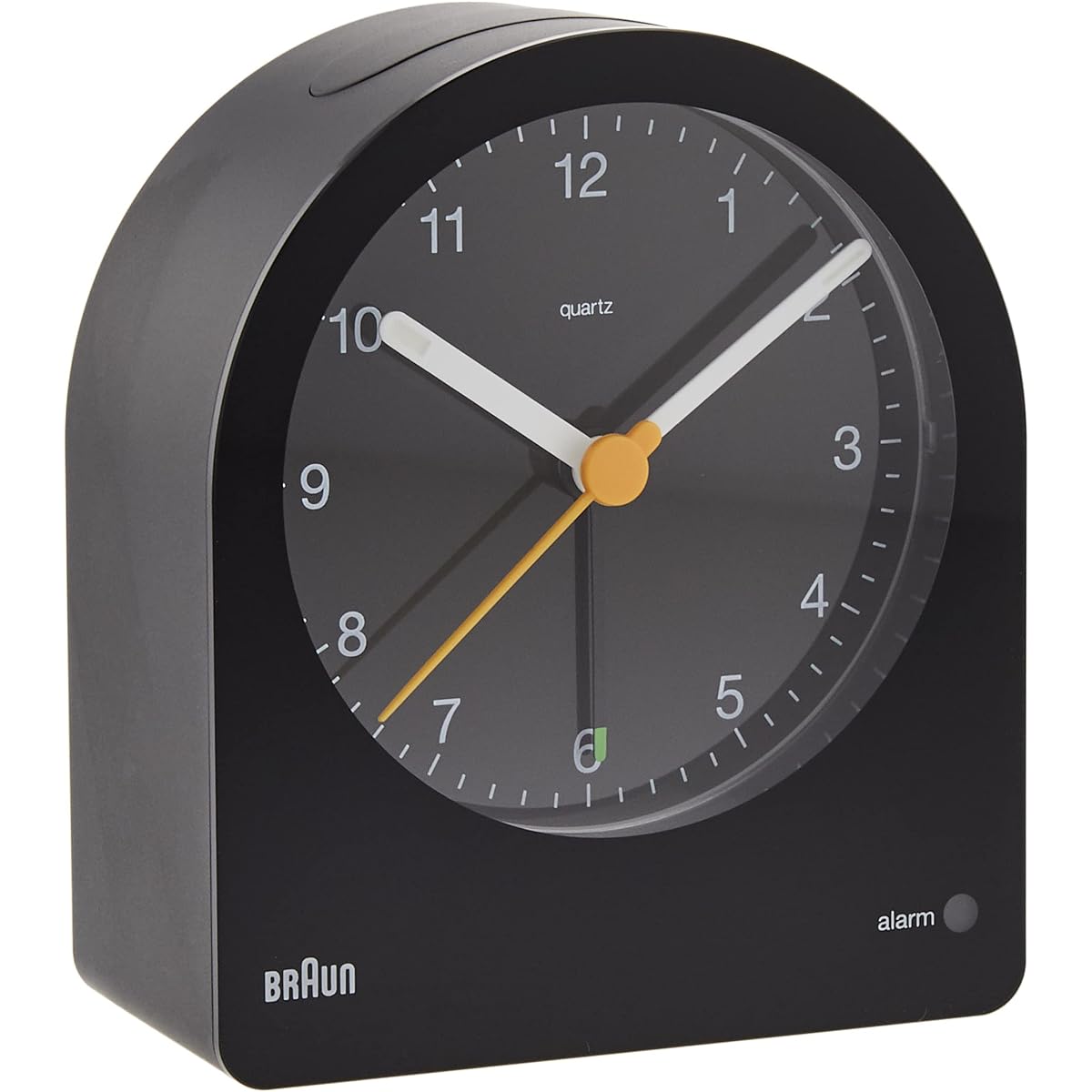 BRAUN/Brown Analog Alarm Clock BLACK [Black] BC22B
