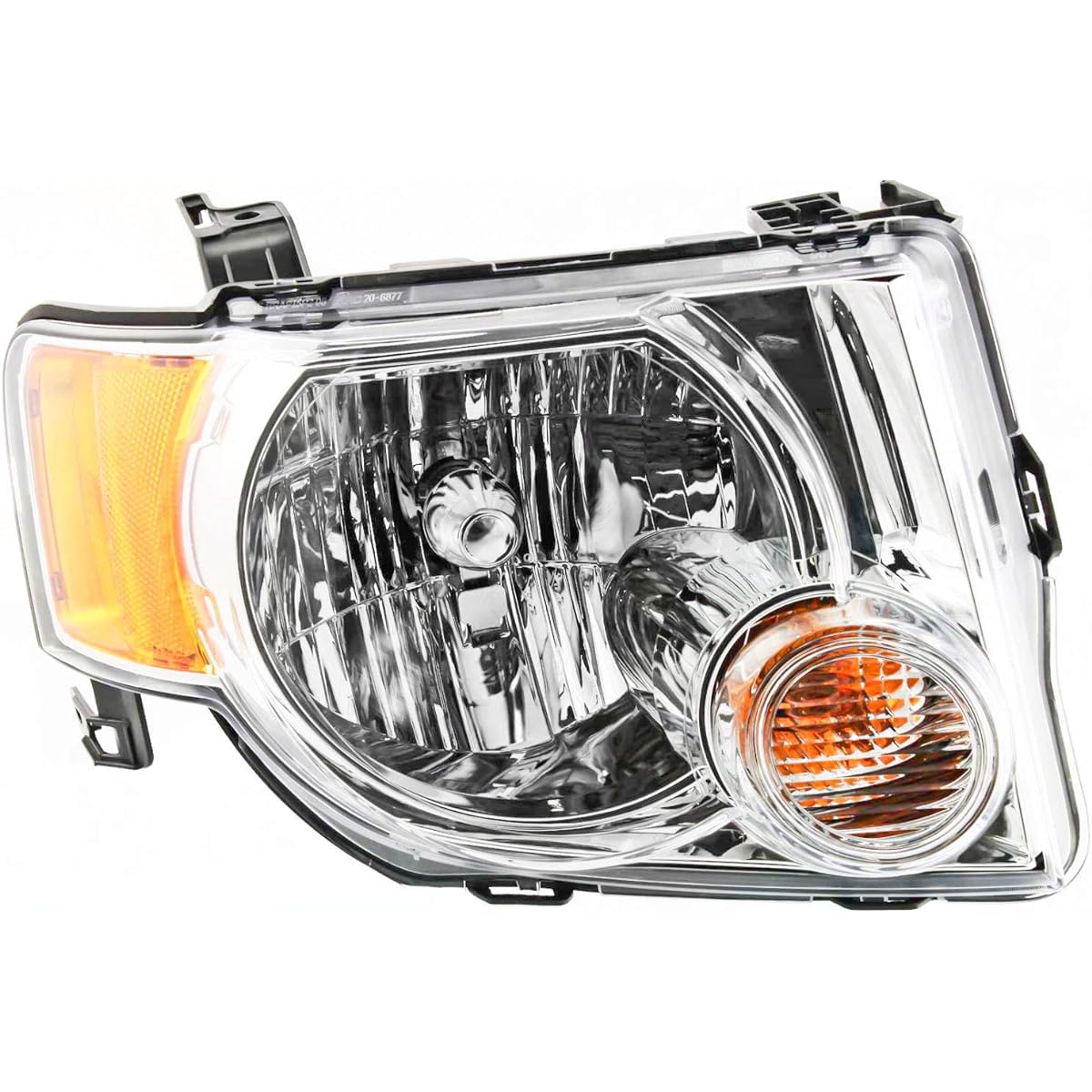 Headlight assembly 2008-2012 FORD ESCAPE Halogen passenger seat side