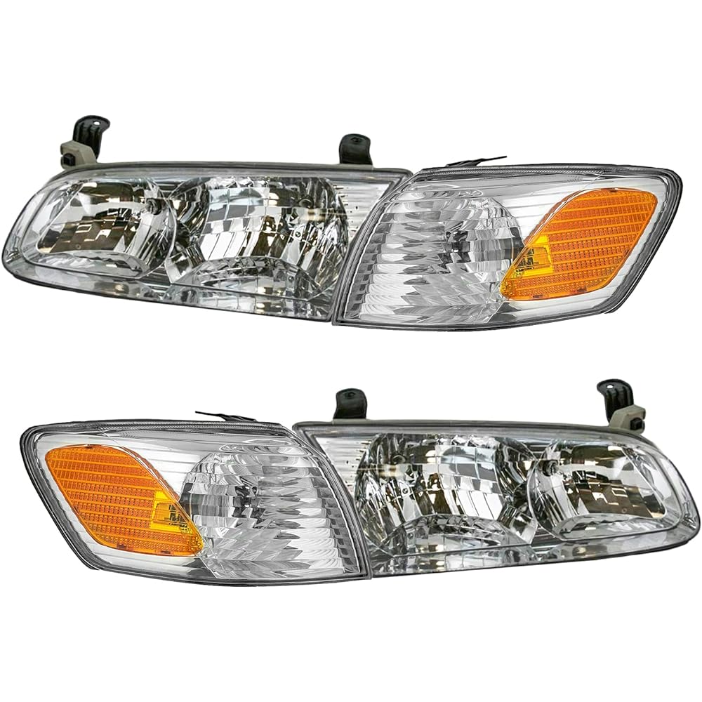 Headlight Corner Ramp Combo 2000 2001 01 00 Camry Pair Pair Pair Seat side