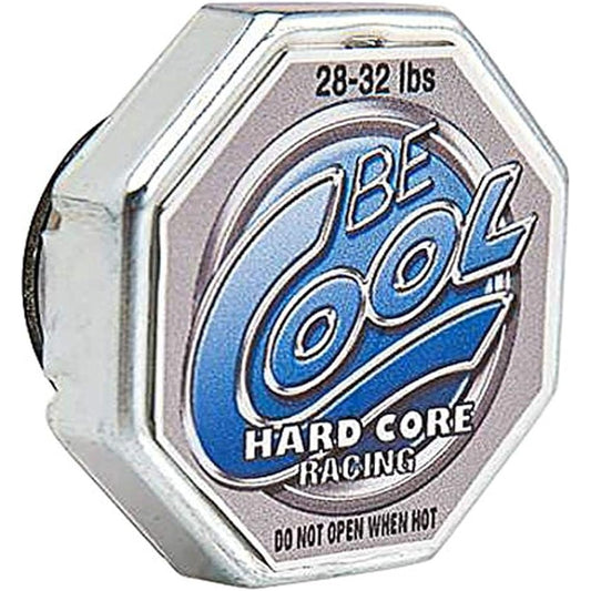 Be Cool 70032 Hardcore Racing Radiator Cap (28-32 PSI)