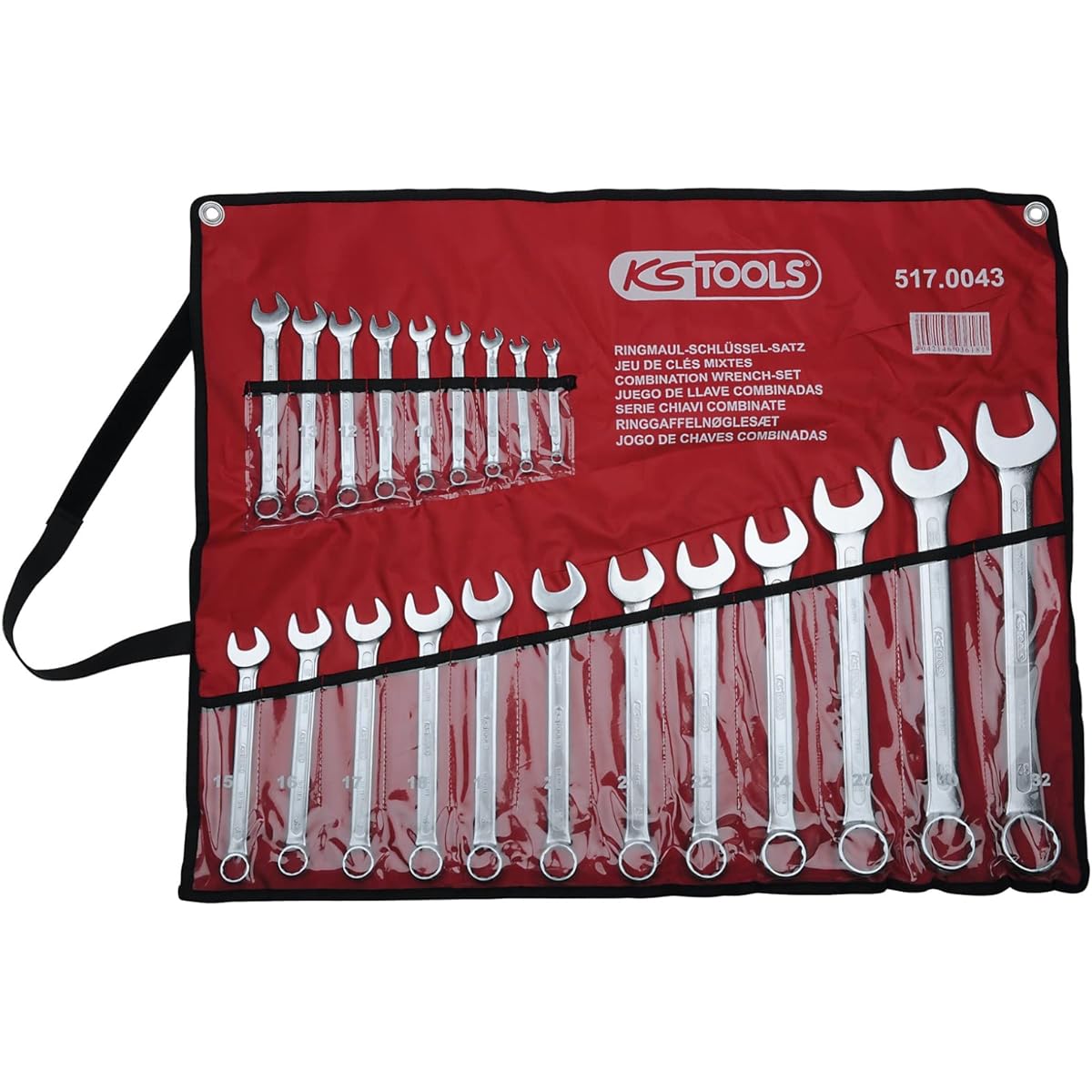 KS TOOLS CLASSIC Combination spanners set offset 21 pcs 6-32mm 517.0043