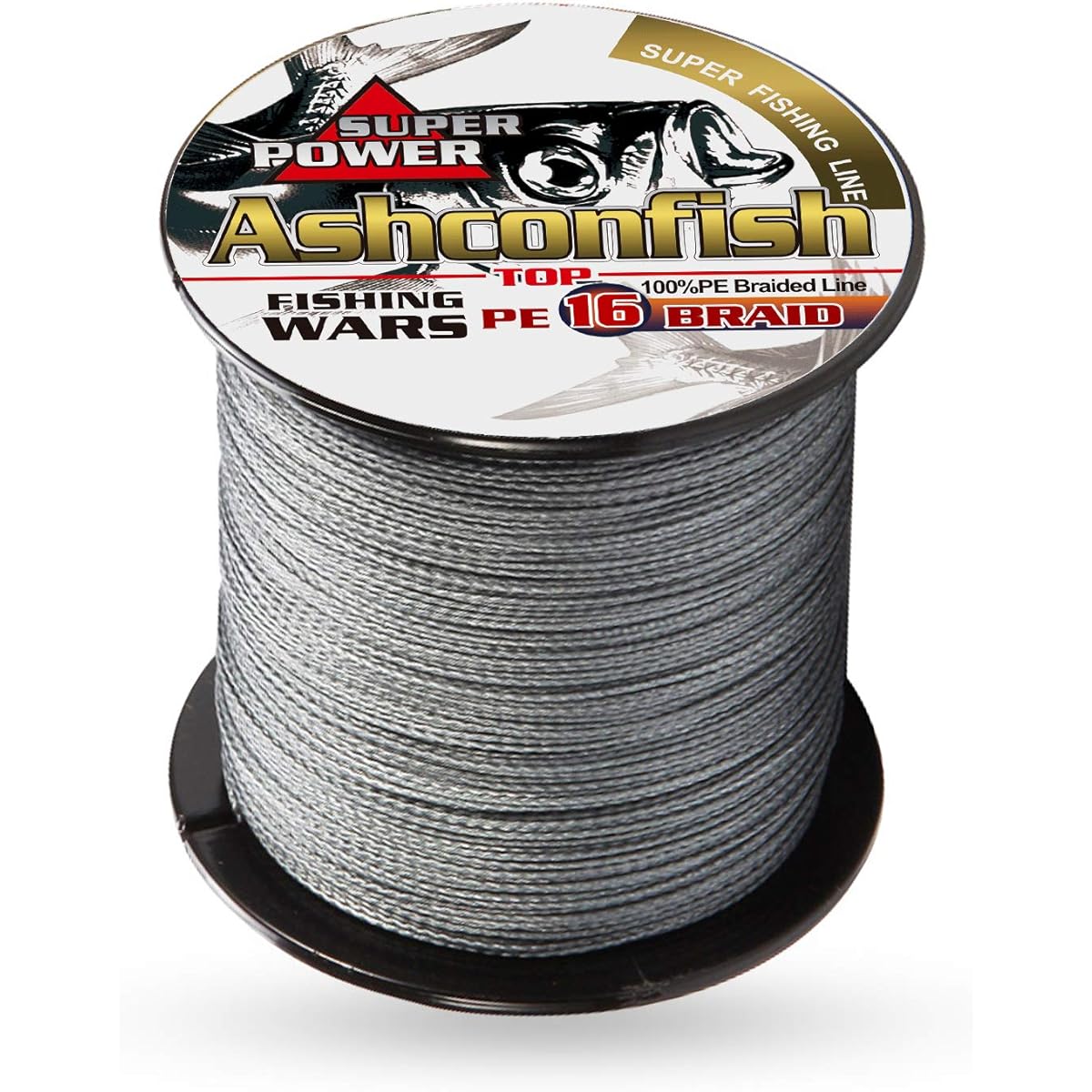 Ashconfish PE line fishing line fishing line 16 pieces (No. 2 No. 3 No. 4 No. 5 No. 6 No. 7 No. 8 No. 10 No. 12 No. 14 16 No. 18 No. 20) (100M 150M 200M 300M 500M 1000M) 16 pieces PE 16 strands High strength High sensitivity