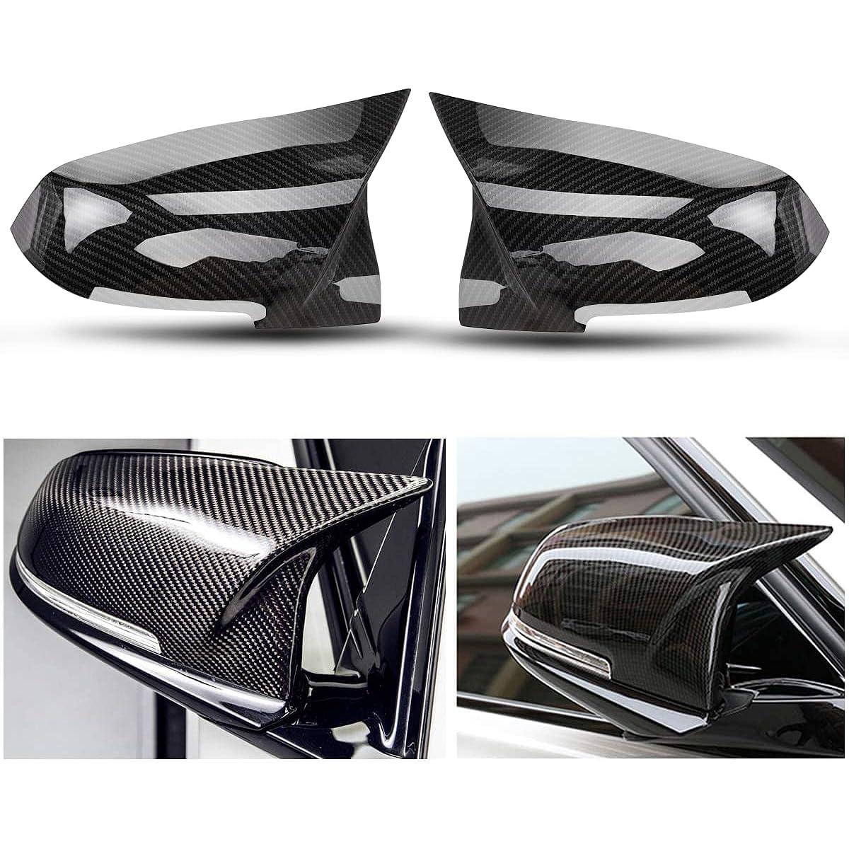 TUTOR AUTO Carbon Fiber Back Mirror Cover Cap BMW 228i 435i 116I 128i 120i 120i 220i 320i 330i 335i 335i 428i 435i 435i 435i F31 F31 F31 F32 F 33 F3 F3. 6x1.