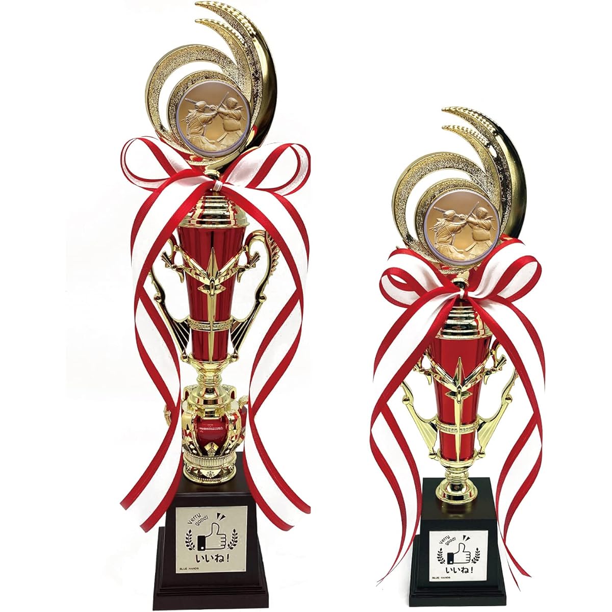 You can choose the event ☆ Trophy with text T3805 Tournament Award Winner Like Reward Prize Soccer Baseball Kendo