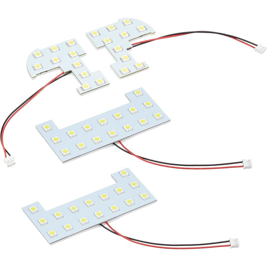 [e-auto fun] LED Room Lamp Honda GB3/4 Freed Spike Early/Fit Shuttle (GG7/GG8/GP2) /GP3 Freed Hybrid/Stream (RN6/RN7/RN8/RN9) Exclusive Base 156 LED Room Lamp Kit 3chipSMD
