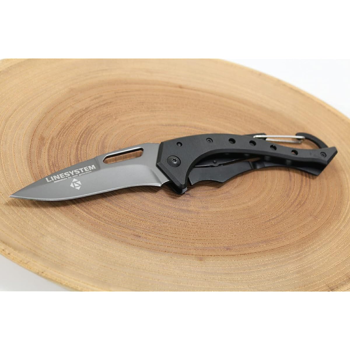 LINE SYSTEM T-0805-A LS Tough & Sharp Knife Black