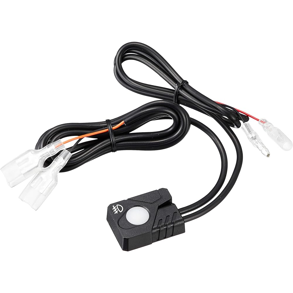 Kijima Motorcycle Bike Parts Fog Light Switch with Indicator On/Off 304-6254