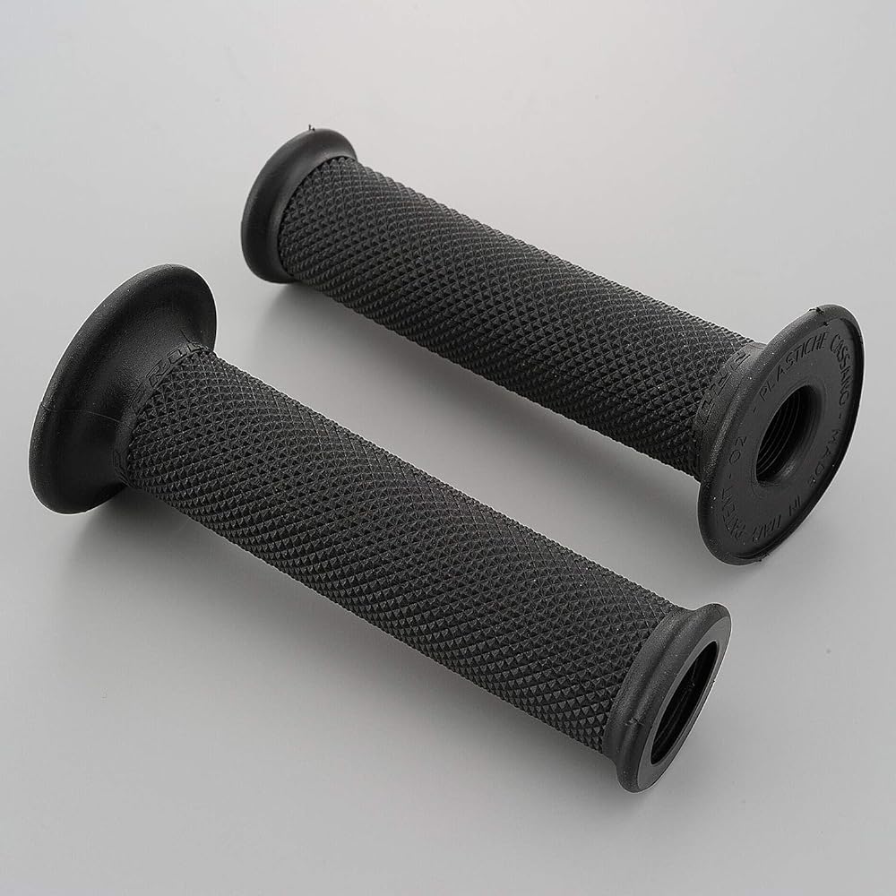 Daytona PROGRIP Motorcycle Handle Grip #780 Standard Rubber 125mm End Penetration Type Black 98110