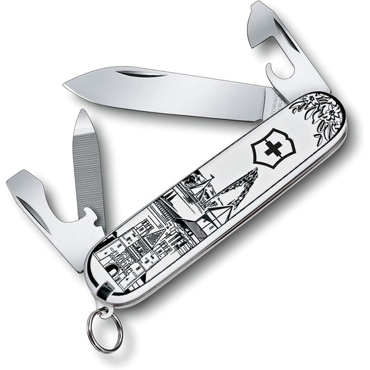 VICTORINOX Cadet Swiss Spirit Limited Edition 2022 Outdoor Knife [Domestic genuine product, warranty included] White 84mm