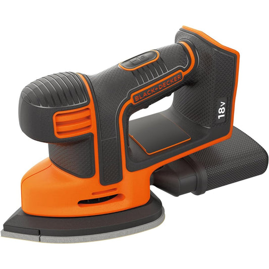 Black and Decker Cordless Mouse Sander Body Only DIY Power Tool Polishing Tool Dust Collection Function Lightweight Compact BDCDS18B