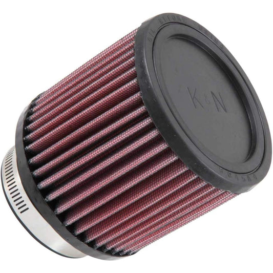 K & N Universal Clamp-on Air Success Filter High-performance Premium Washing Air Filter Flange Diameter 3 inch Filter Height 4 inch Frang J length 1 inch shape: Round RB-0900 Black