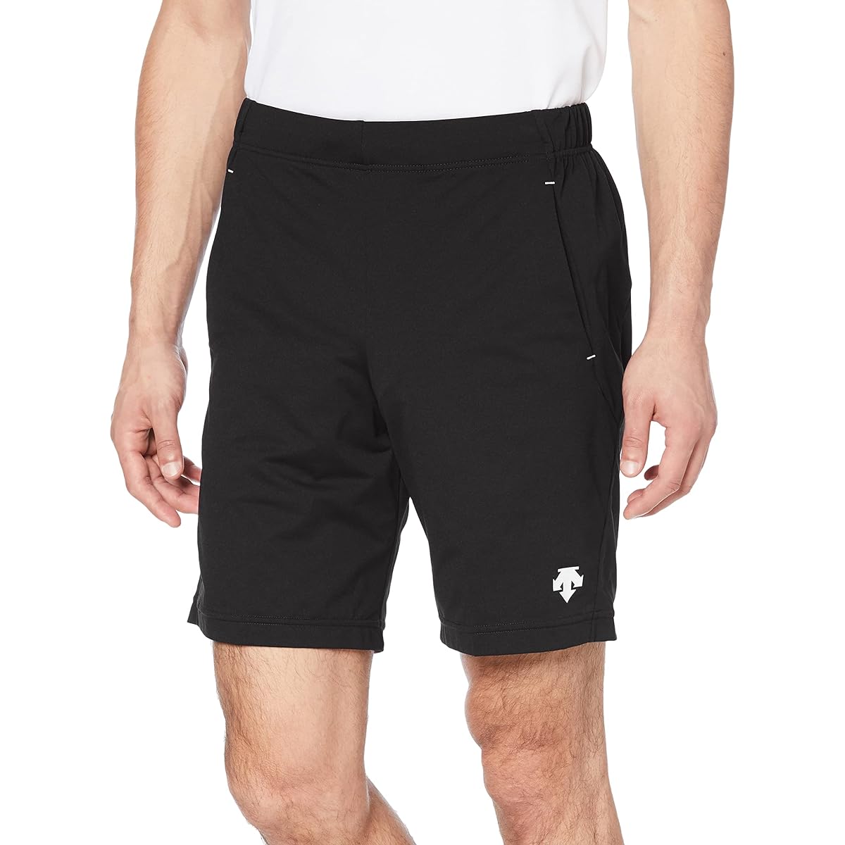[DESCENTE] Shorts, Jersey, Standard, Sweat Absorbent, Quick Drying, Dry, Stretch, Waist Strap, Training, Men's
