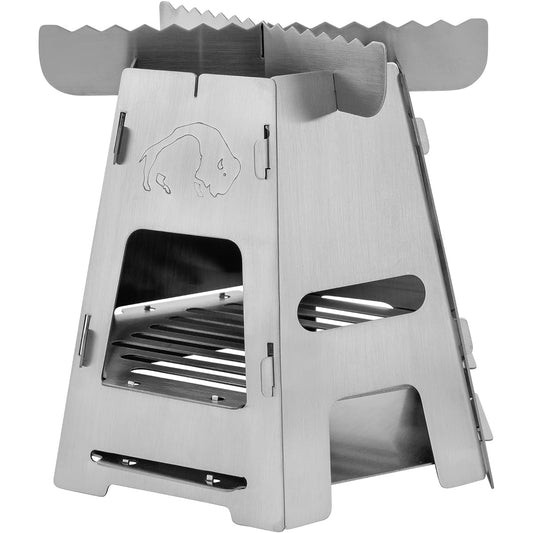 [TATONKA] Wood Stove Assembly Type Diameter 14.5cm x Height 11.5cm 310g Stainless Steel