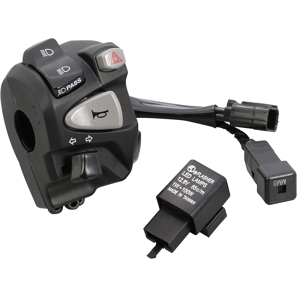 KITACO Left Handle Switch with Hazard Function/Passing Function CT125 Hunter Cub (JA55/JA65) 756-1470100