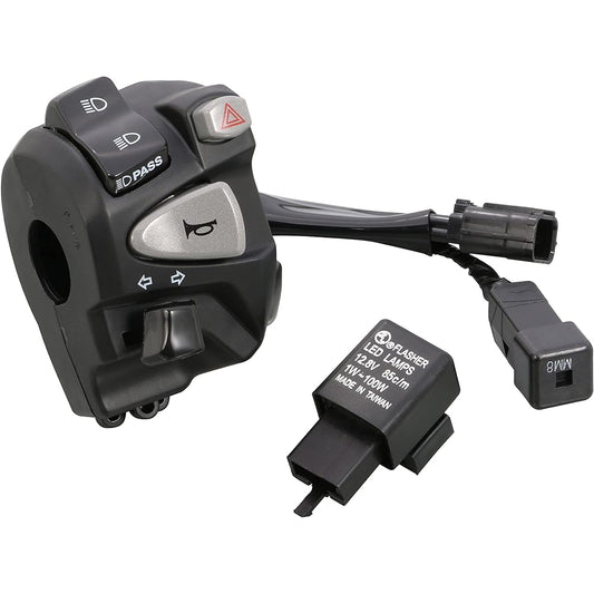 KITACO Left Handle Switch with Hazard Function/Passing Function CT125 Hunter Cub (JA55/JA65) 756-1470100