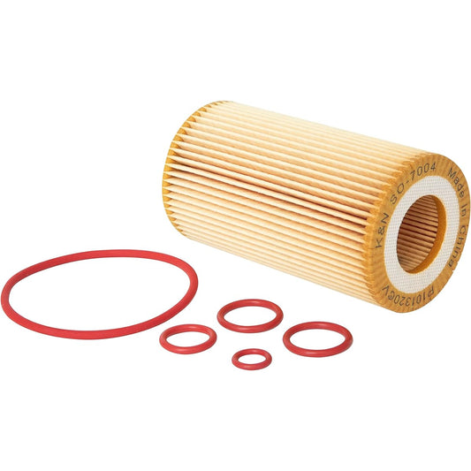 [K & N Select Oil Filter] Design to protect the engine Mercedes-Benz Compatible (Please see the product description for compatible vehicles) So-7004