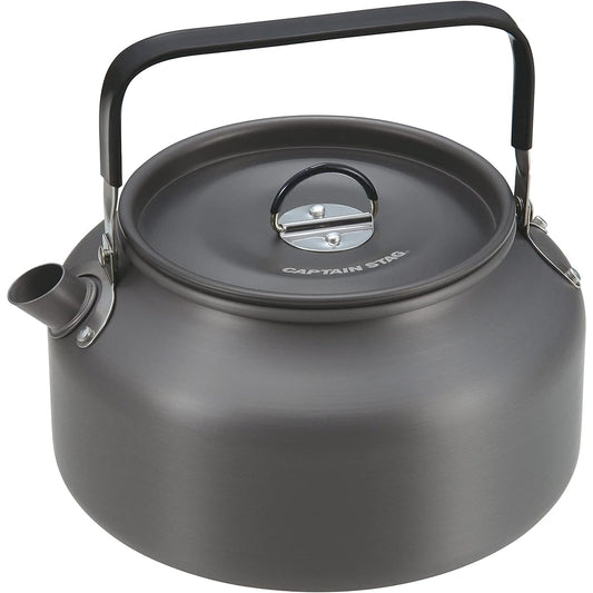 CAPTAIN STAG Camping BBQ Kettle Easy Aluminum Kettle 1.5L Hard Anodized UH-4123