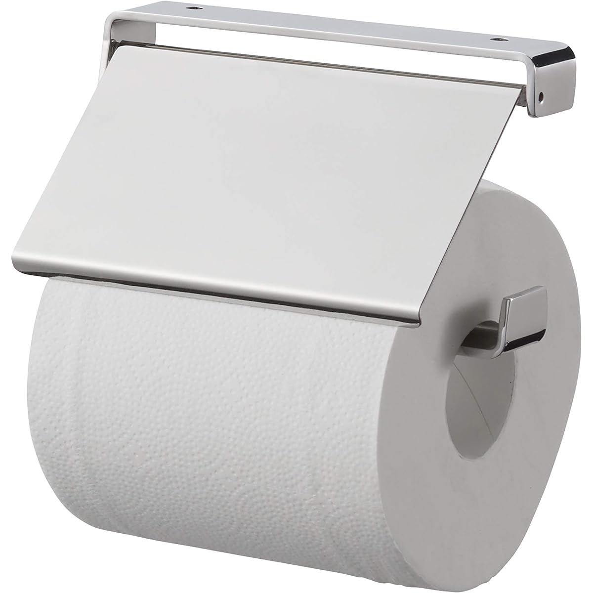 Reliance Counter Paper Holder, Top Paper Holder, Paper Holder, Paper Roller, Accessories, Toilet Supplies, Right Hand, Right Hand, Stainless Steel, Stream-R series R9325 Main Unit: Depth 4cm Main Unit: Height 8.2cm Main Unit: Width 14.1cm