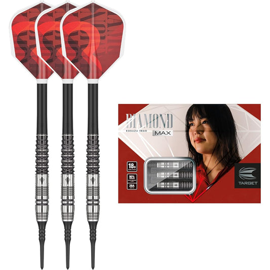 TARGET PRIME SERIES DIAMOND MAX 90% 18G SOFT TIP (Prime Series Diamond Max Soft Tip Darts)