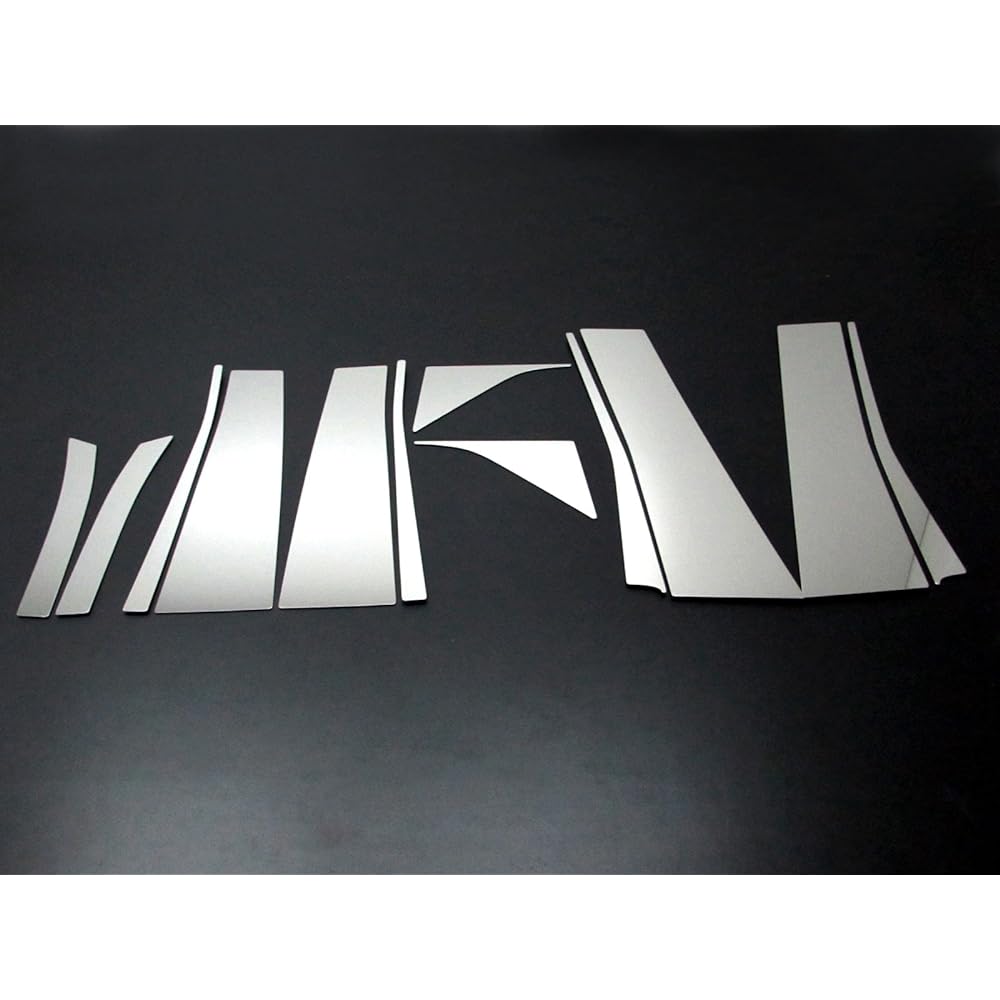 BRIGHTZ Alphard Hybrid AYH30W Super Mirror Stainless Plated Pillar Panel Visor Useful 12PC [PIL-SIL-098] AYH30 AYH H30 30 Alphard Alphard Hybrid Hybrid Alphard Hybrid Alphard Hybrid Alphard Hybrid 19896