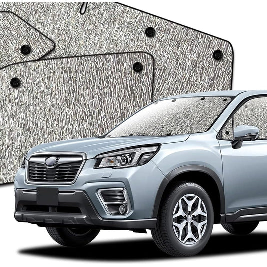 Hobby Craftsman Sunshade Seamless Sunshade New Forester SK9/SKE/SK5 Type FORESTER Car Curtain Sleeping in the Car Car Film Full Set Made in Japan "03s-e017-sa"