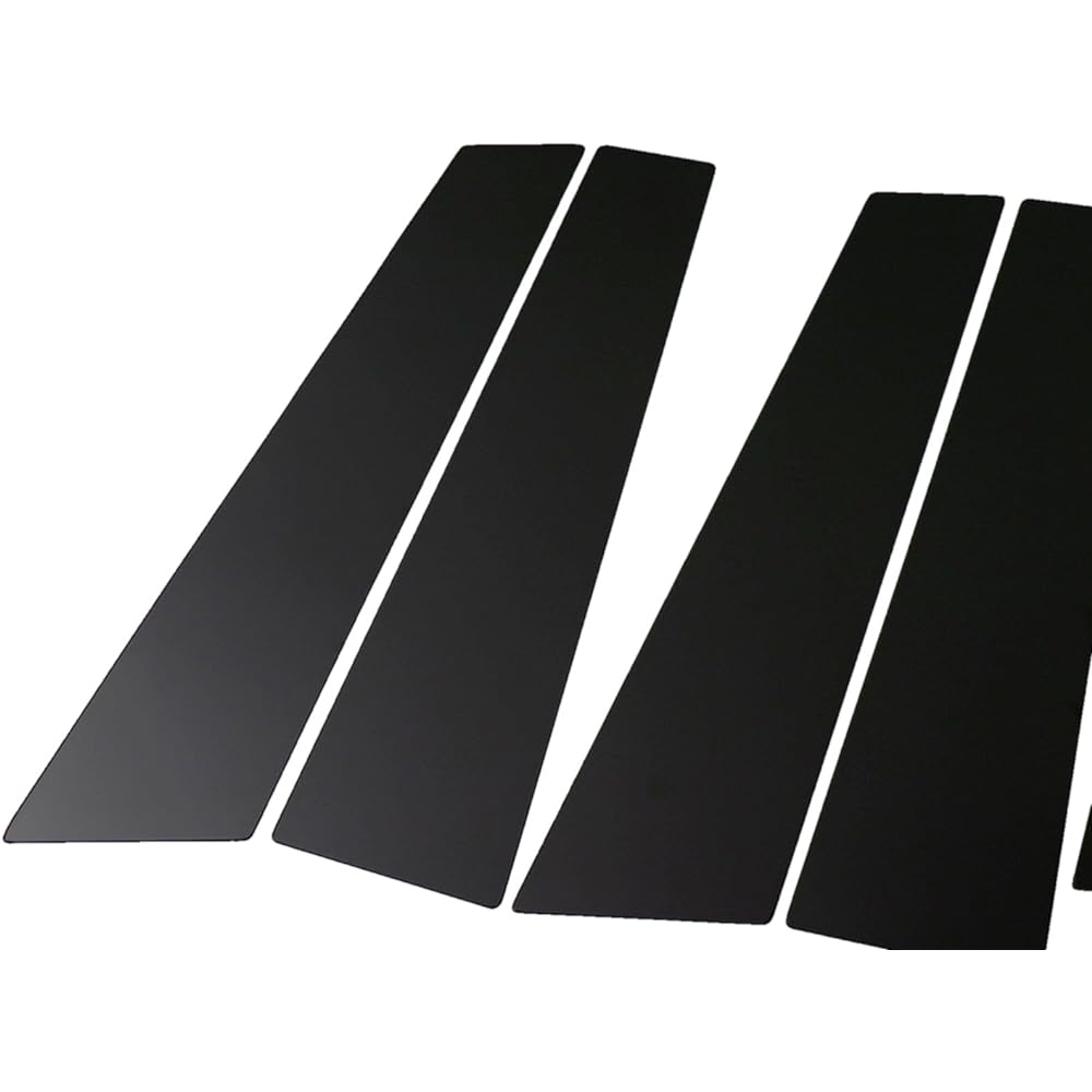 BRIGHTZ Lexus LS460 LS460L LS600h LS600hL UVF45 UVF46 USF40 USF41 USF45 USF46 Super Mirror Stainless Steel Black Plated Pillar Panel Visor Useful 6PC [PIL-BLA-028] LEXUS LS 460 460L 600h 600hL 460 600 11087