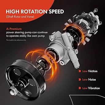 A-PREMIUM Power Steering Pump Ford F-150 F-150 2004-2008 Expedition 2003-2006 & Lincorn Navigator 2003-2006 Mark LT 2006-2008 4.6L 5.4L Exchange # 2L7Z3A674CARM 6L3 Z3A67 Z 3100B