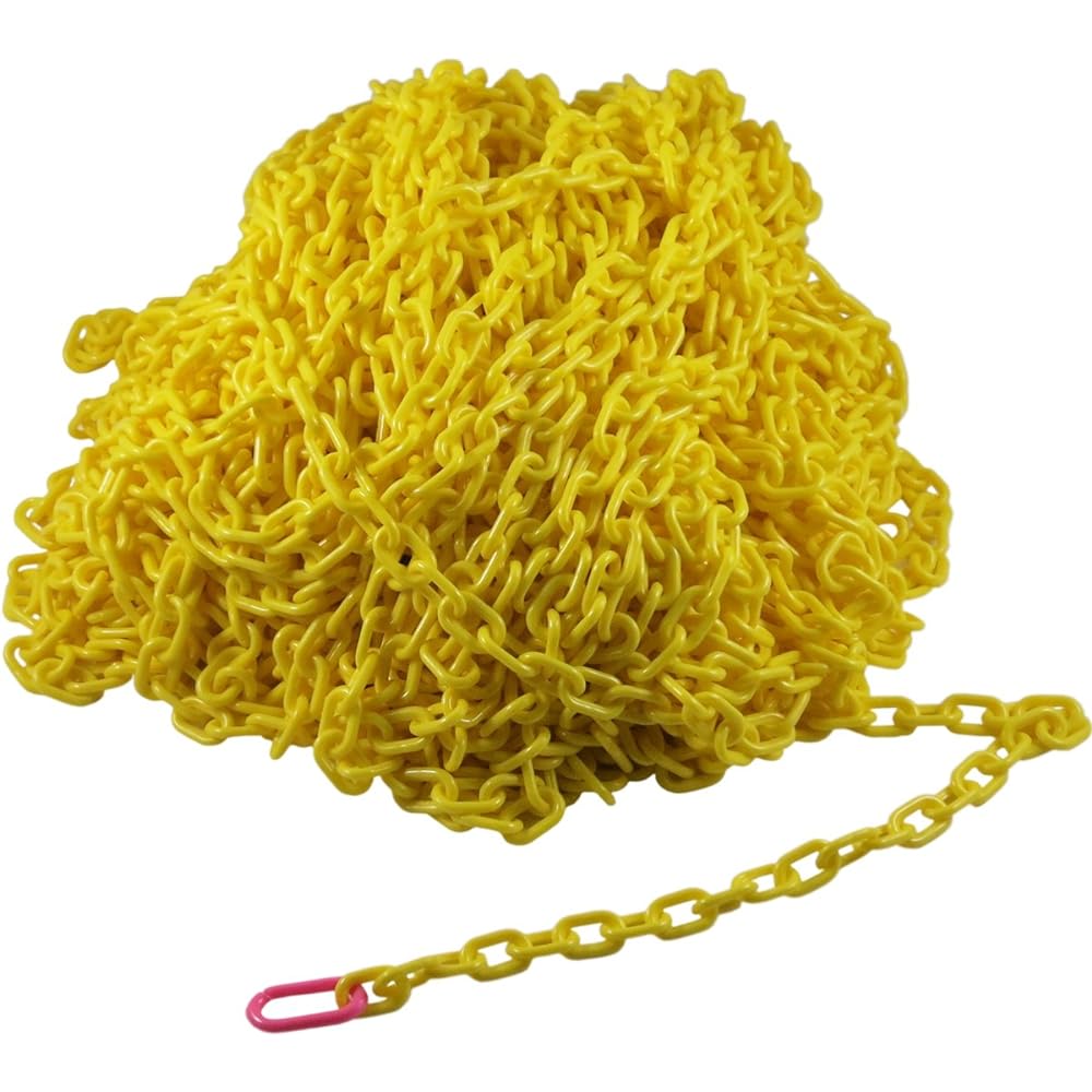 KONYO Plastic Chain #4 Yellow 60m