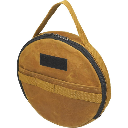 asobito Plate Case, Various Colors, 25cm, Tableware Set, Frying Pan, Storage, Waterproof, 100% Natural Materials, Cotton Canvas Case, Authenticity, Camping, Outdoor AB-059