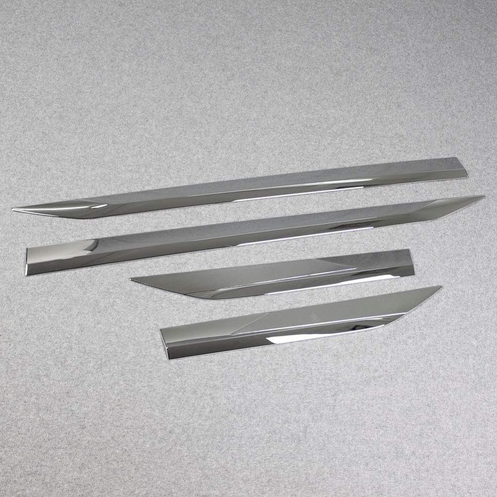 BEAUTOST Toyota 2019 2020 2022 2022 2023 RAV4 Body Side Door Molding Guard Bartrim Chrome