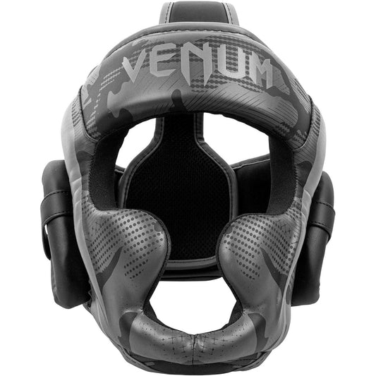 VENUM head guard Elite Headgear (black x dark camo)