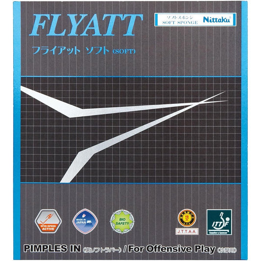 Nittaku Table Tennis Rubber Fly At Soft Back Soft Tension NR-8561 (Speed)