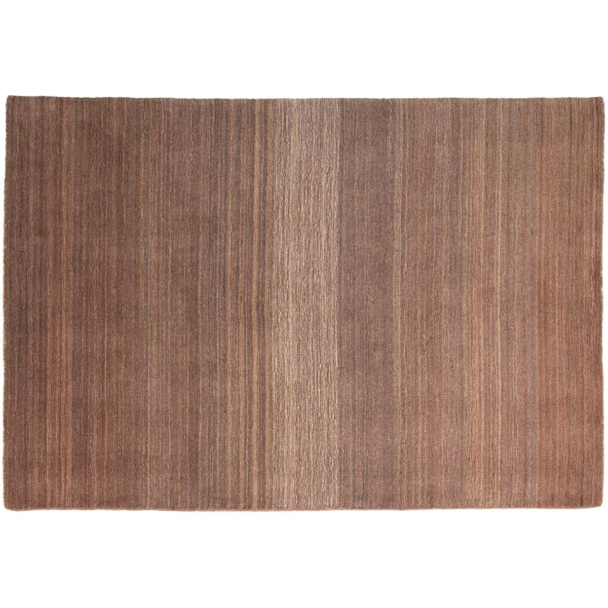 Tansu no Gen Entrance Mat 70 x 120cm 100% Wool Made in New Zealand & Ireland Gabbeh Gabbeh Indoor Scandinavian Gradation Undyed Brown 87250025 03(60344)