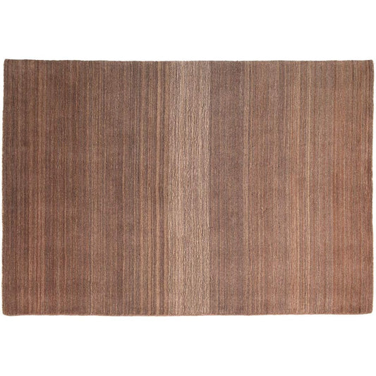 Tansu no Gen Entrance Mat 70 x 120cm 100% Wool Made in New Zealand & Ireland Gabbeh Gabbeh Indoor Scandinavian Gradation Undyed Brown 87250025 03(60344)